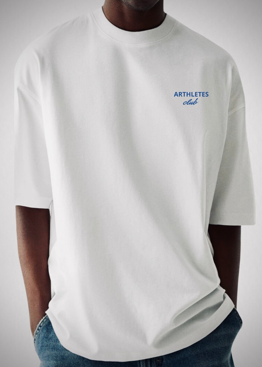 Arthletes club oversize- white