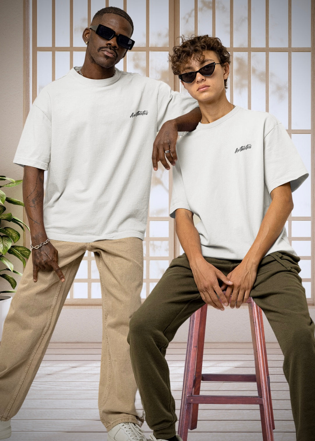 Arthletes logo- Off white