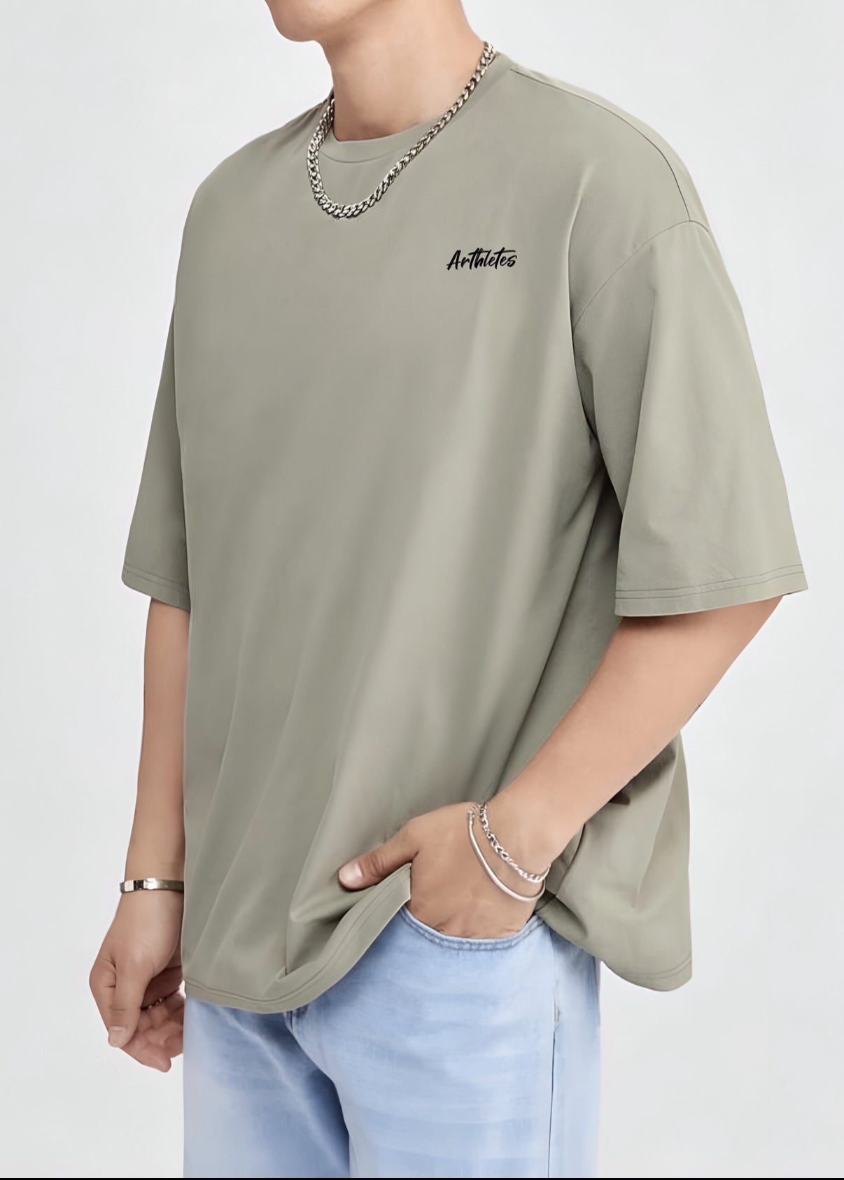 Arthletes logo- Khaki green