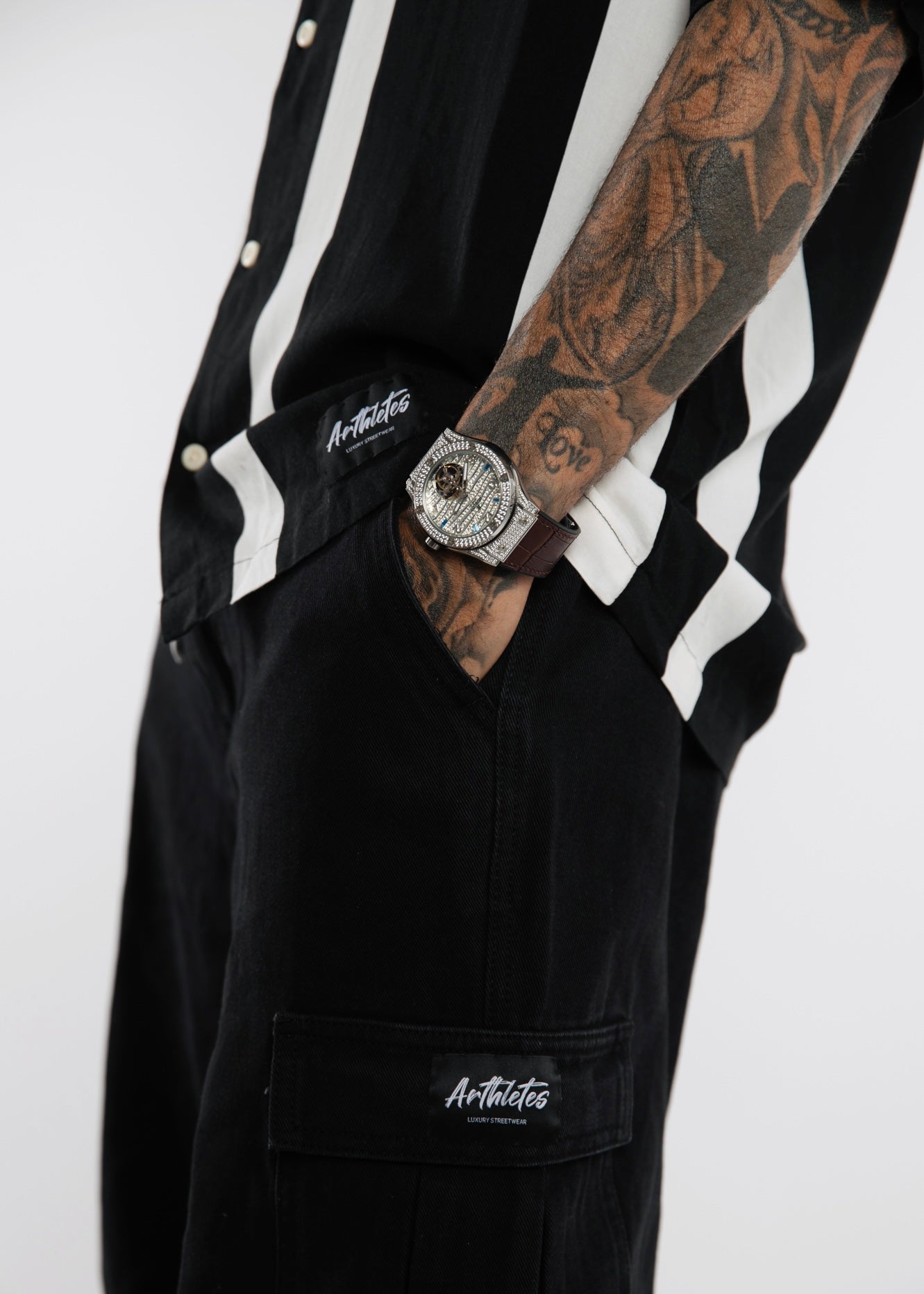 Holiday oversize - black & white