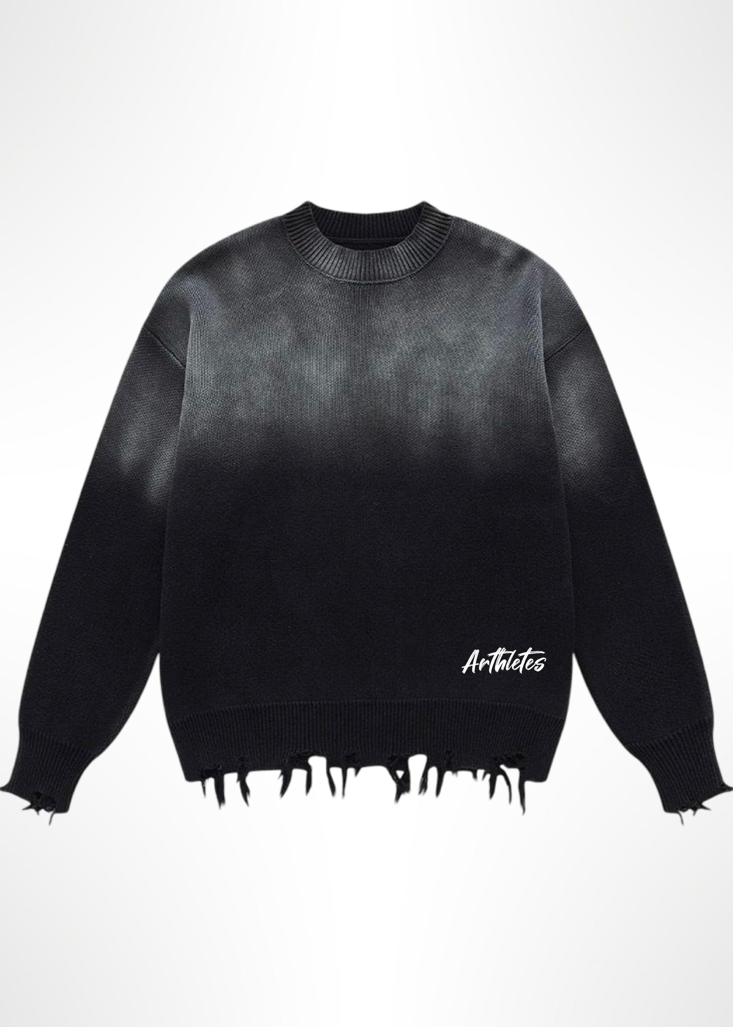 Arthletes heavy weight knit- Black and gray