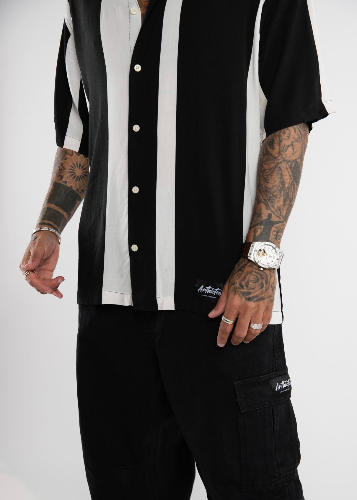 Holiday oversize - black & white