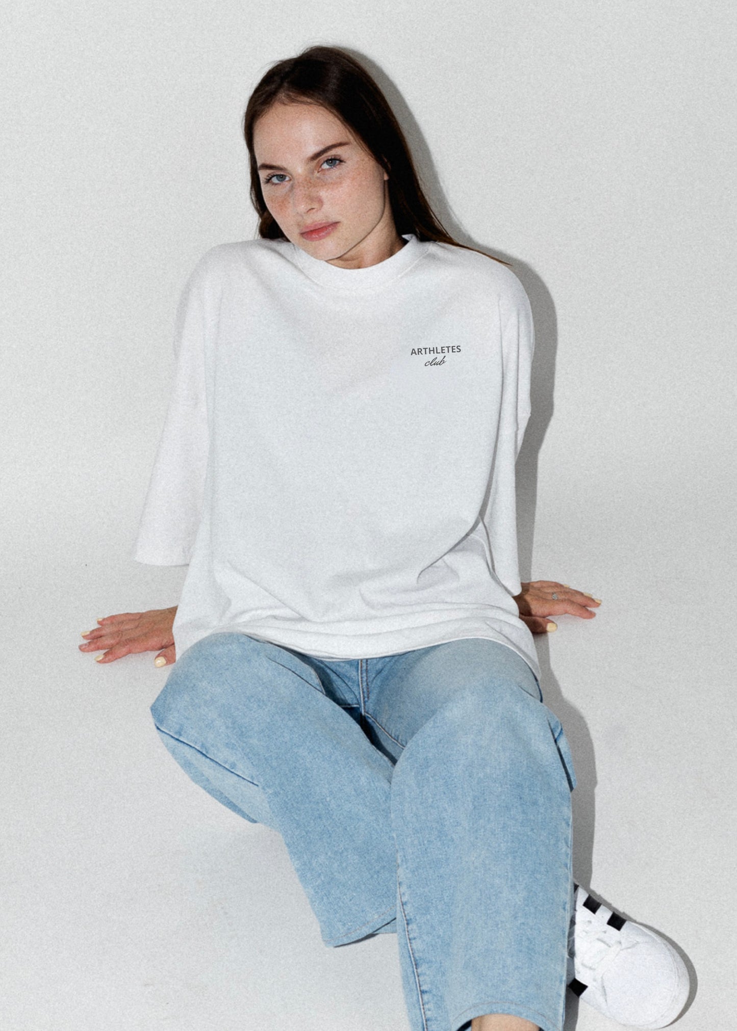 Arthletes club oversize- white