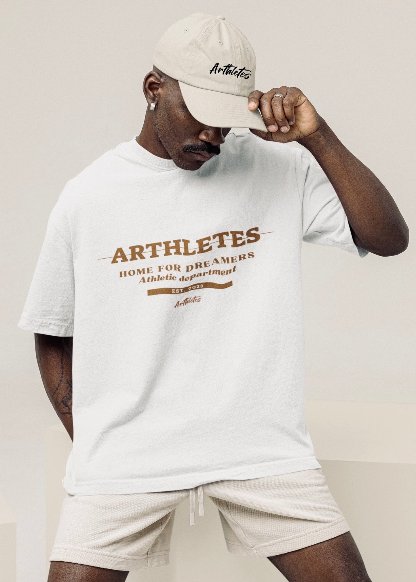 Athletic dept Oversize-white