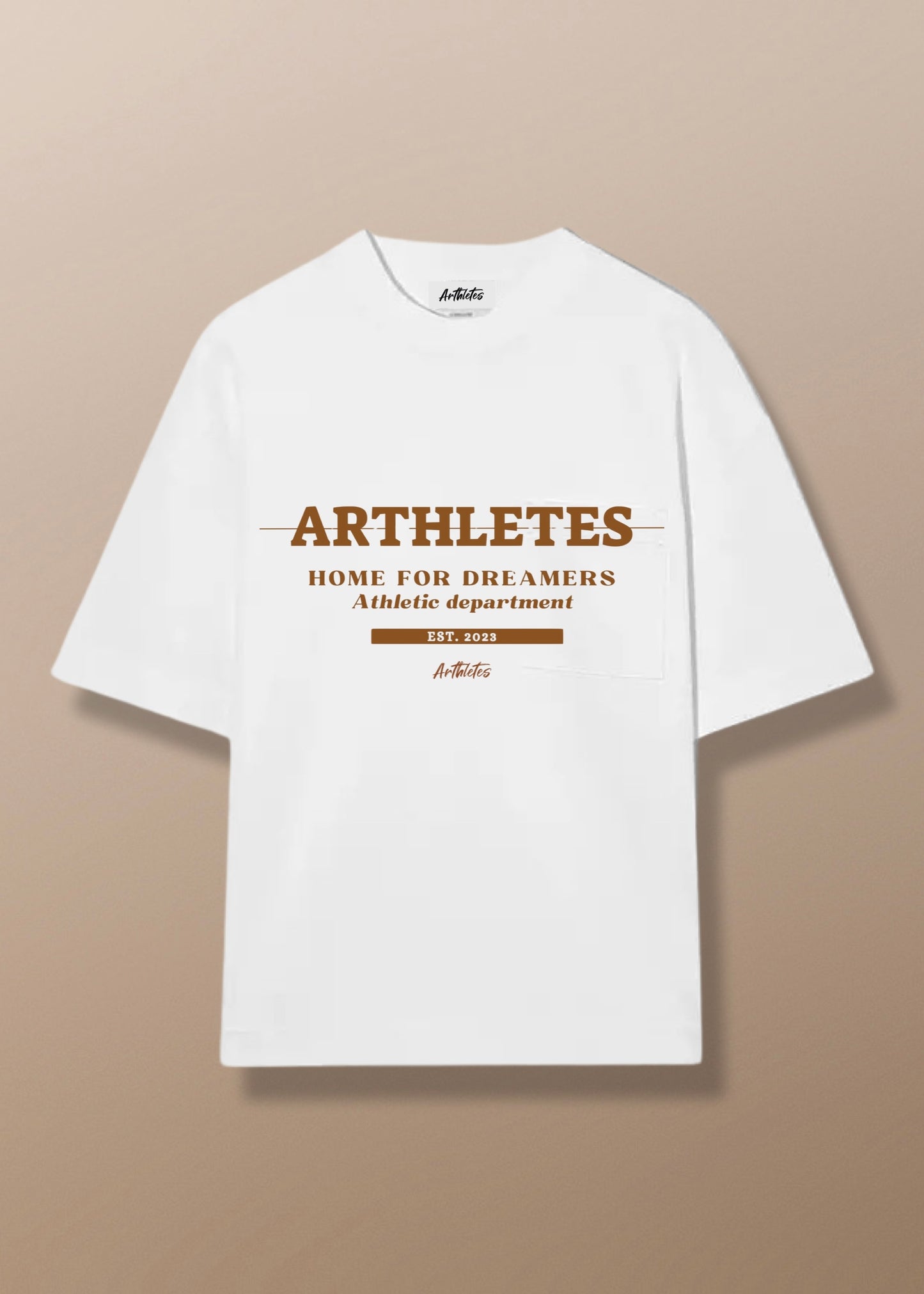 Athletic dept Oversize-white