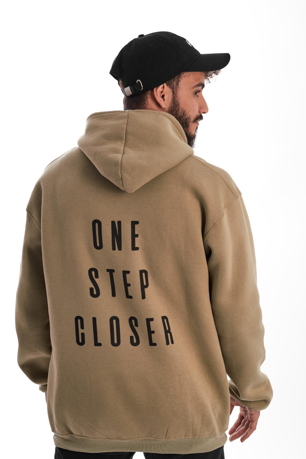 ONE STEP CLOSER Hoodie Olive Green