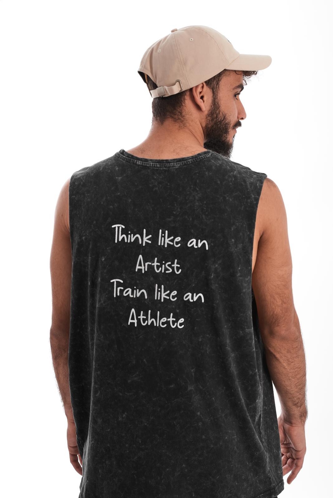 Arthletes TankTop- Wash black