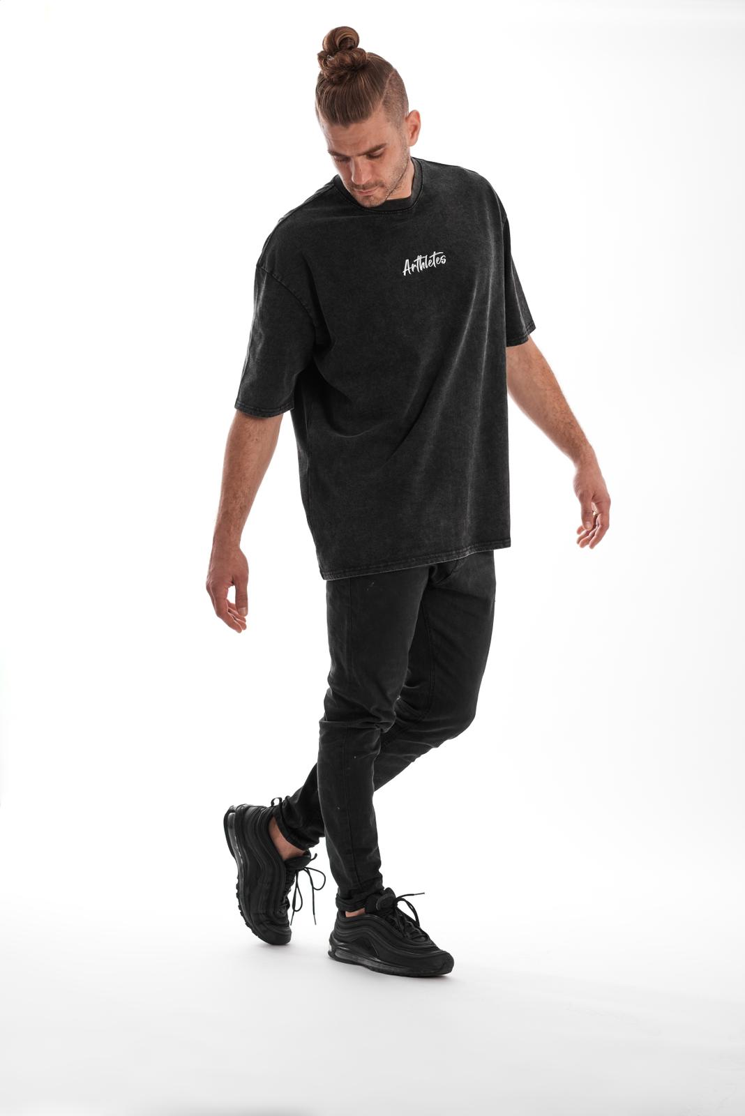 Oversize shirt - Wash Black