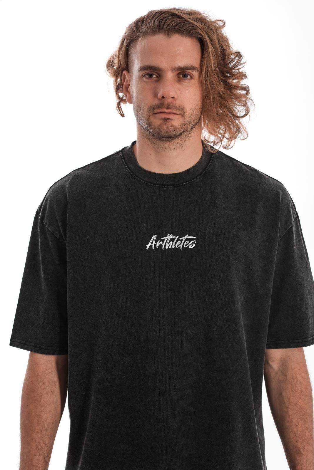 Oversize shirt - Wash Black