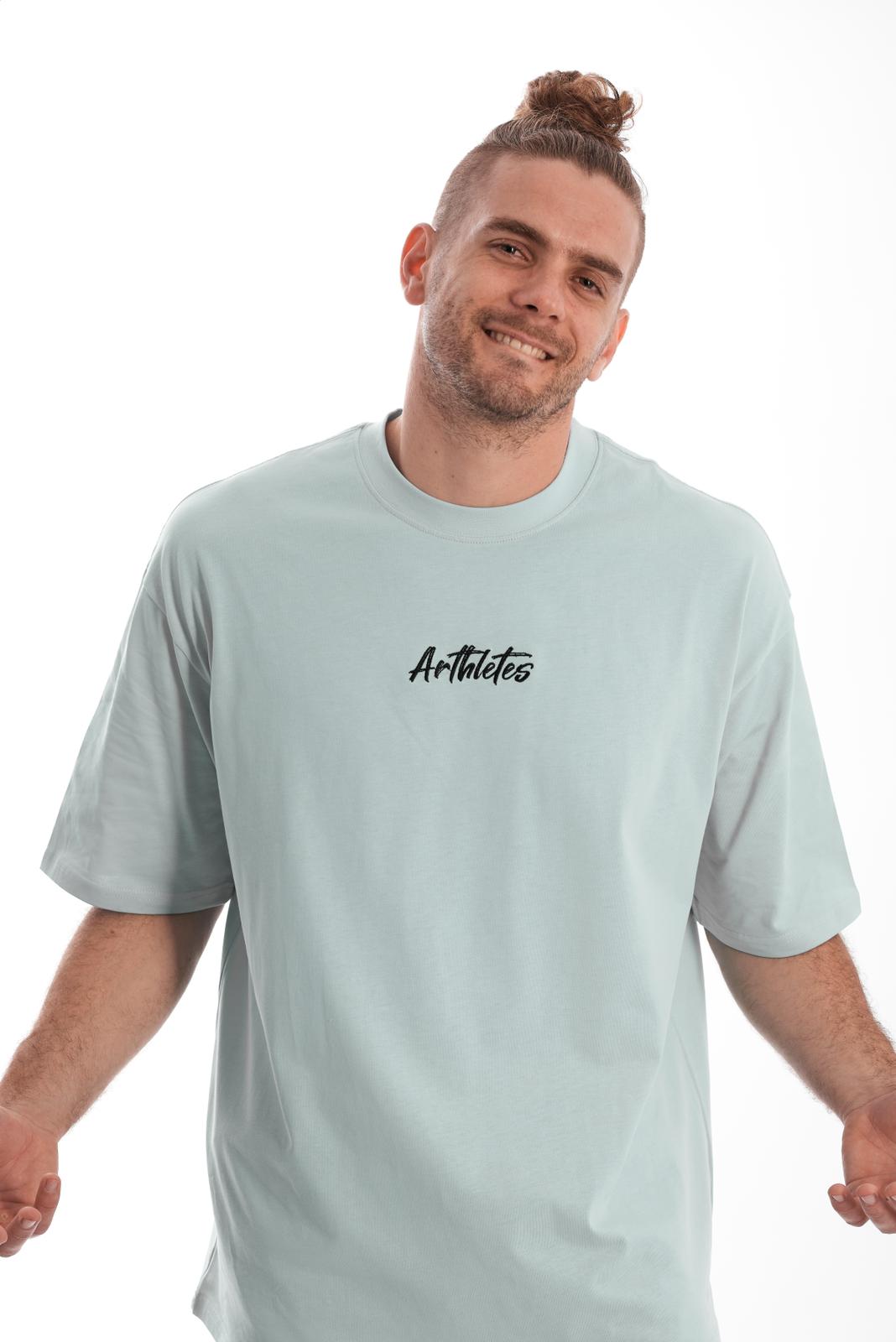 Oversize shirt- Light blue