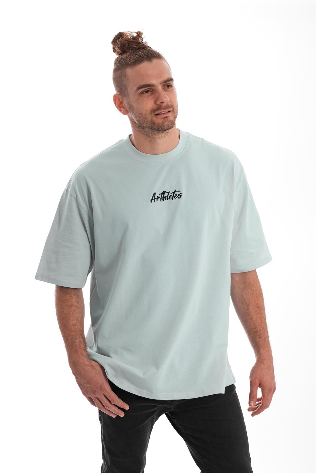 Oversize shirt- Light blue