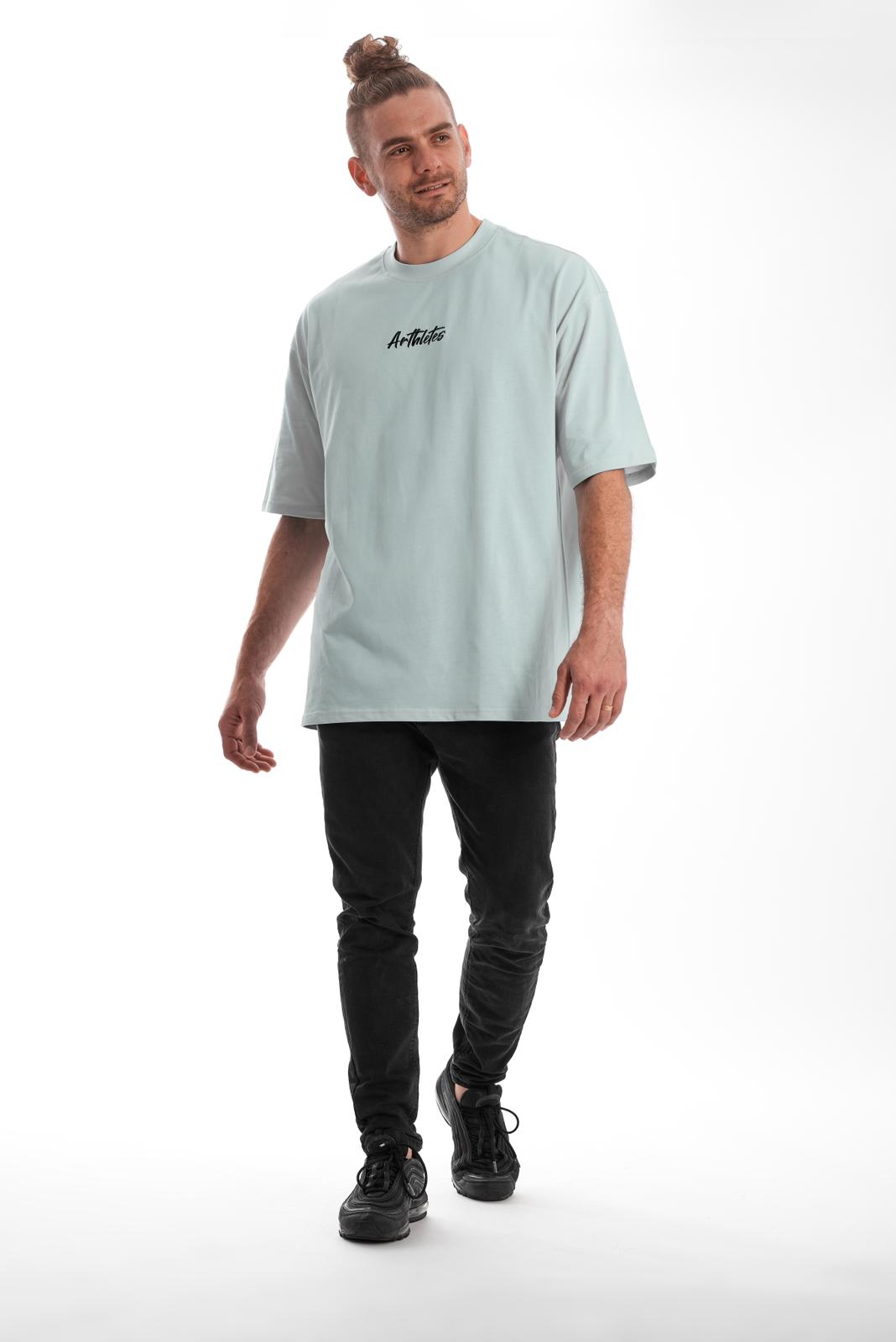 Oversize shirt- Light blue