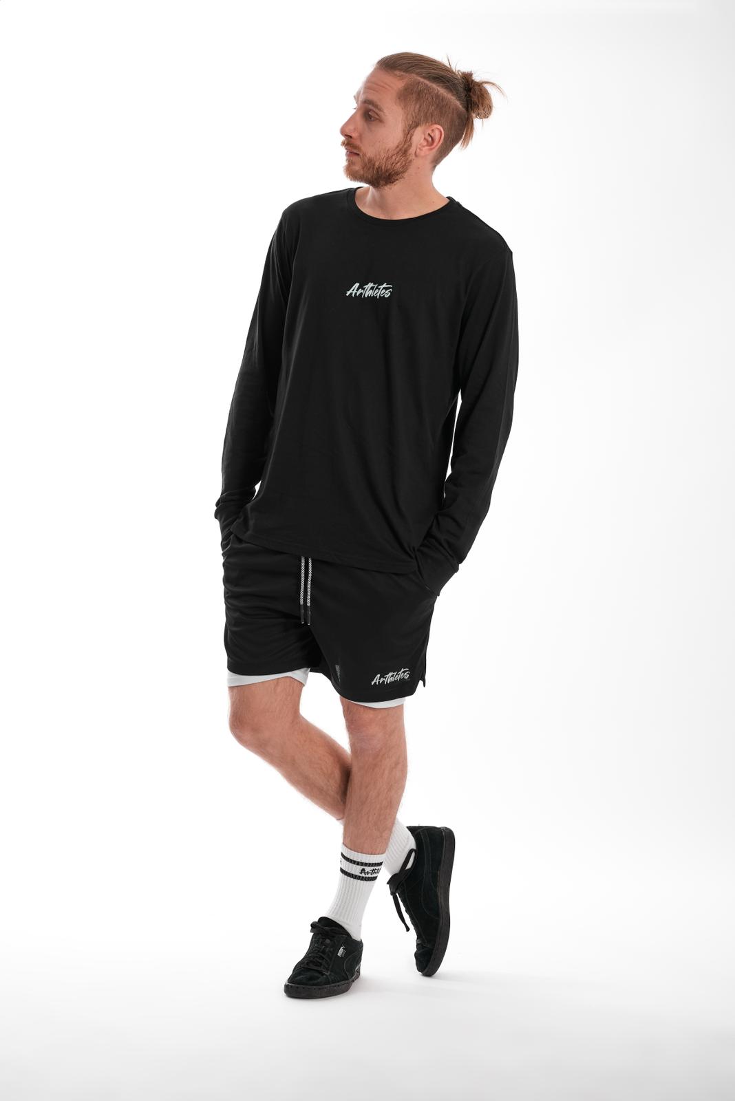 Arthletes Running short- Black