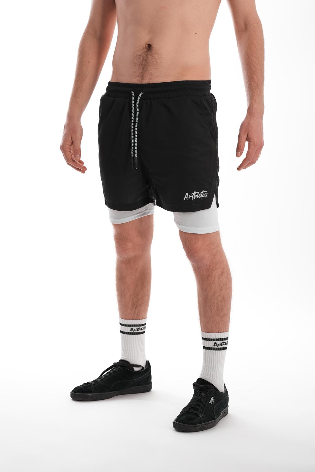 Arthletes Running short- Black