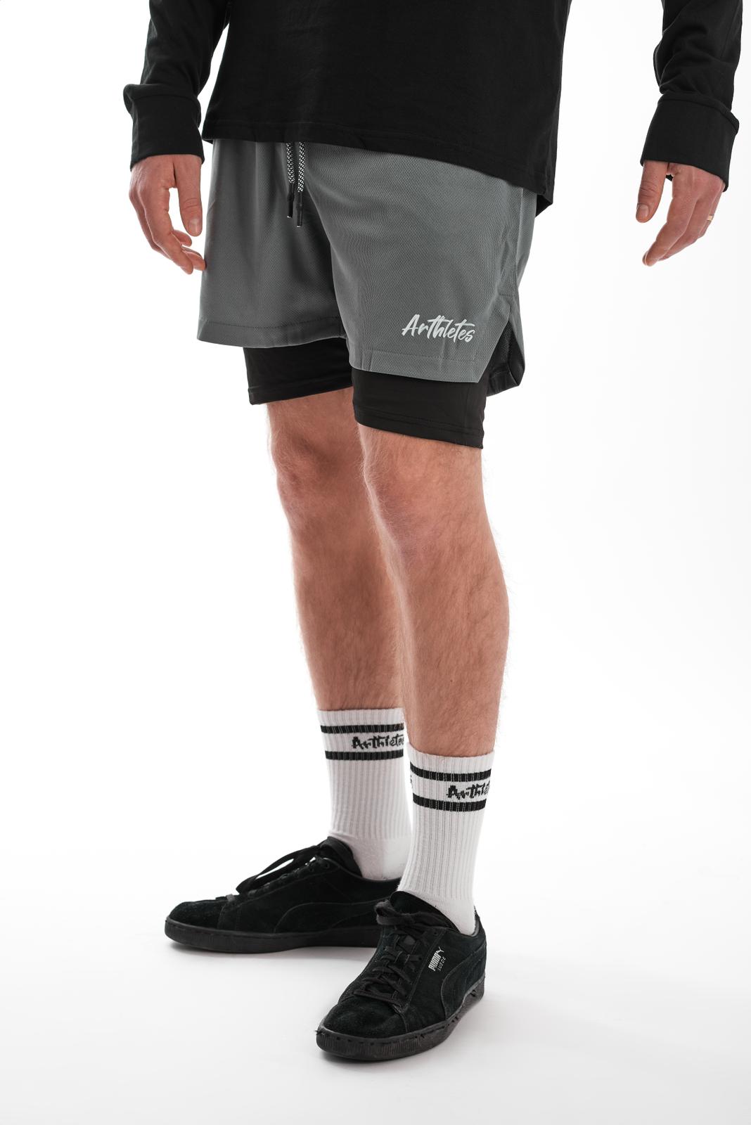 Arthletes Running short- Grey