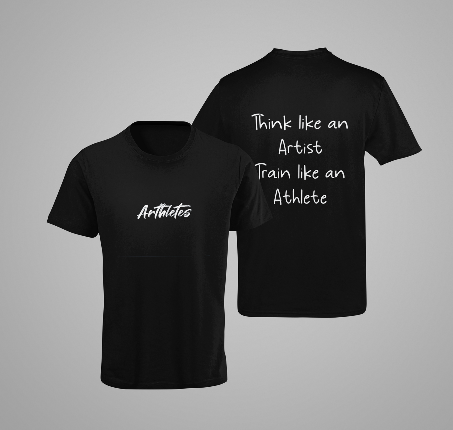 Arthletes Motto T-Shirt Black
