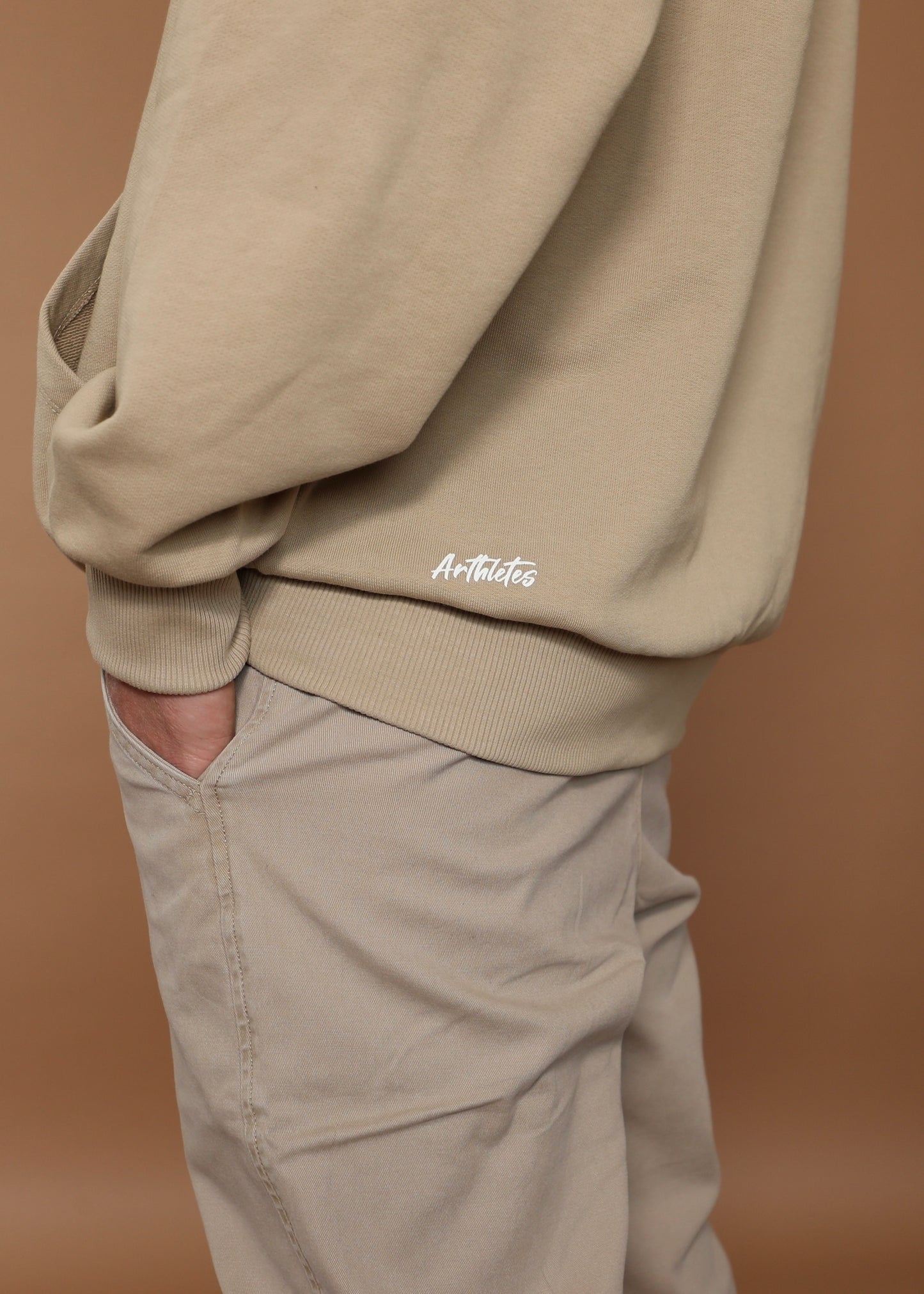 ONE STEP CLOSER oversize sweatshirt- khaki