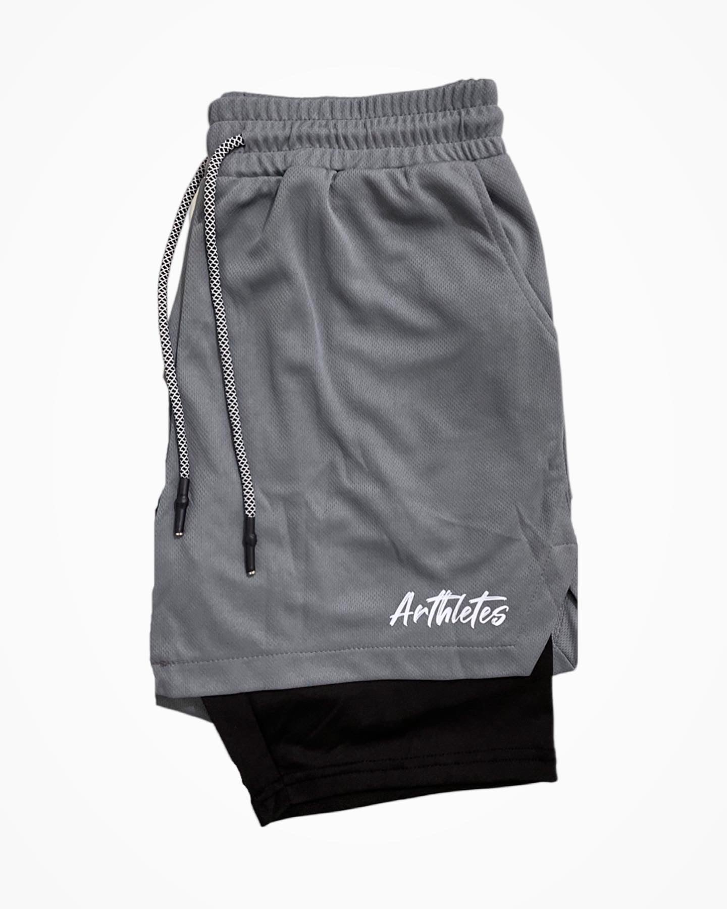 Arthletes Running short- Grey