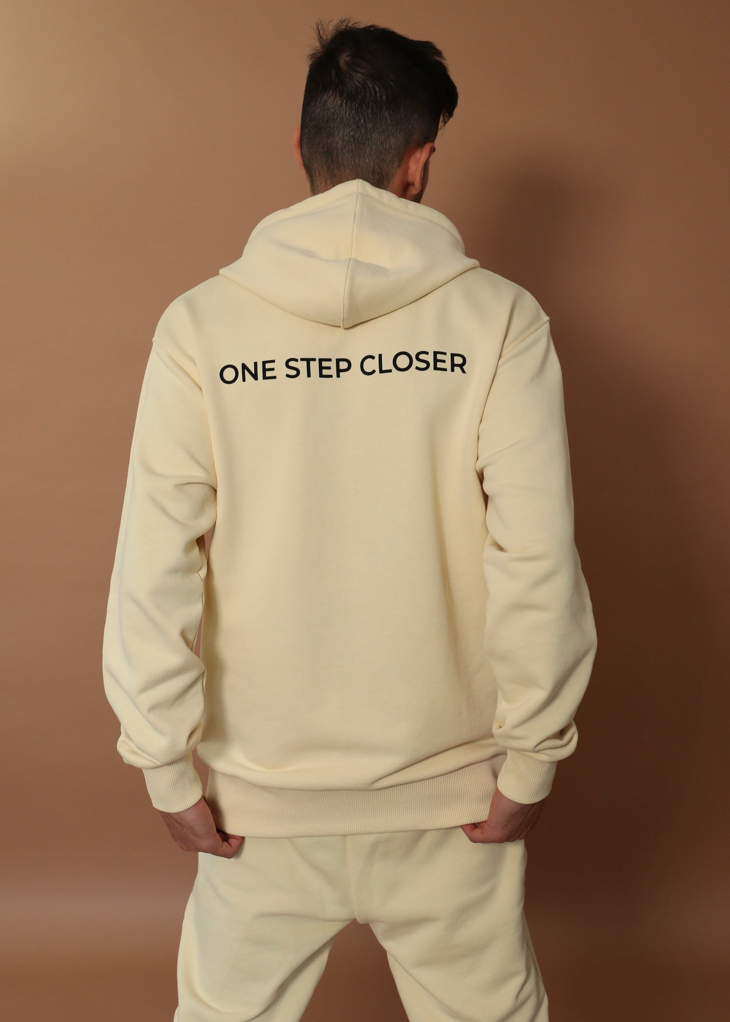 ONE STEP CLOSER hoodie - beige banana