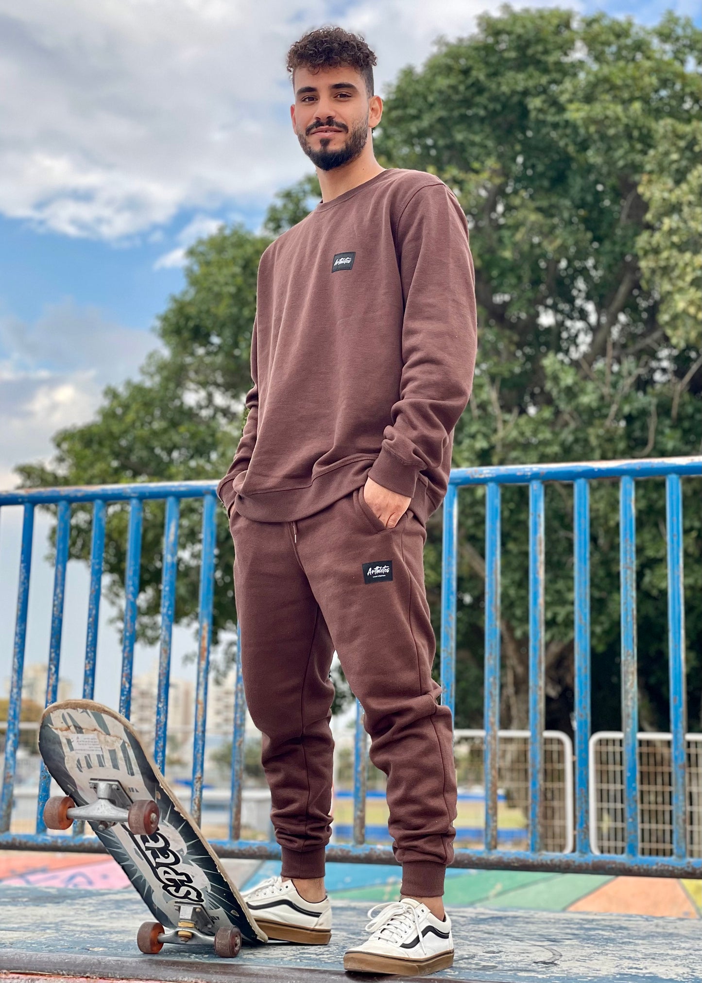 Arthletes Brown Sweatshirt