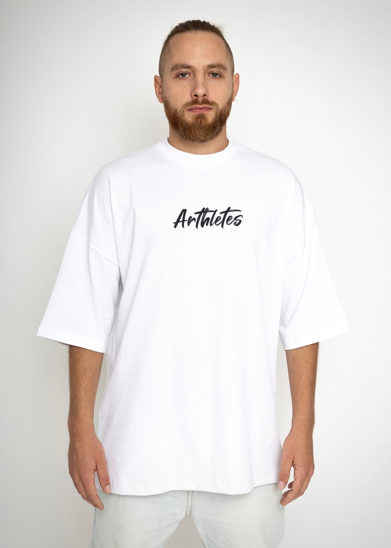 Arthletes basic oversize- White