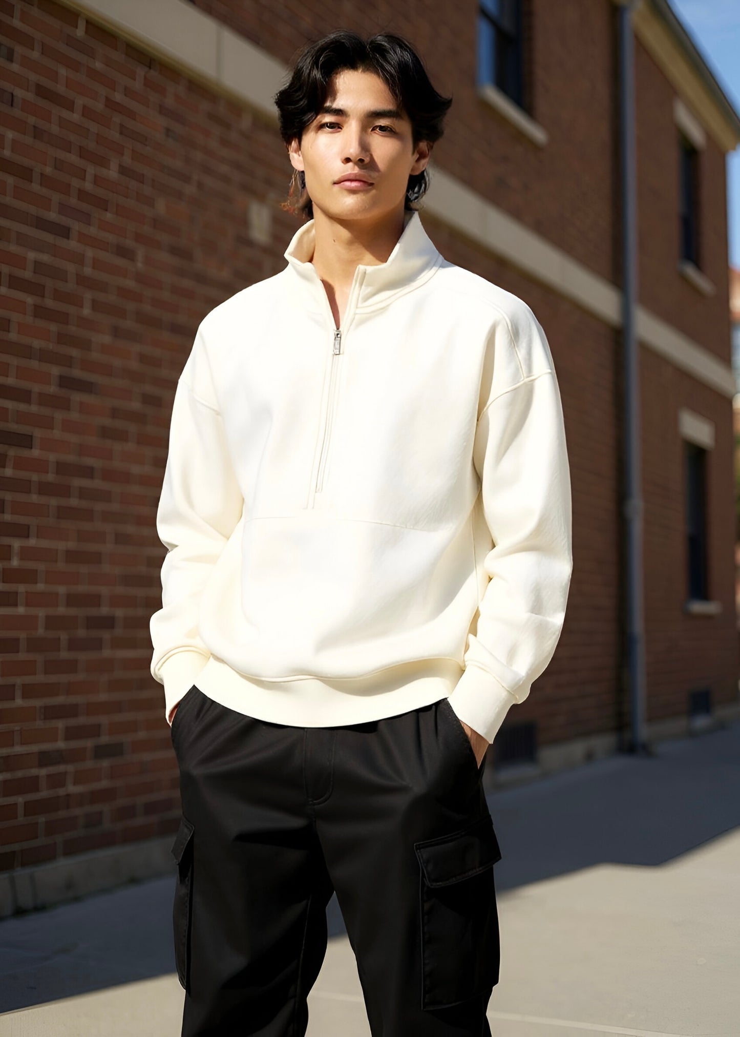 Arthletes half zip sweatshirt