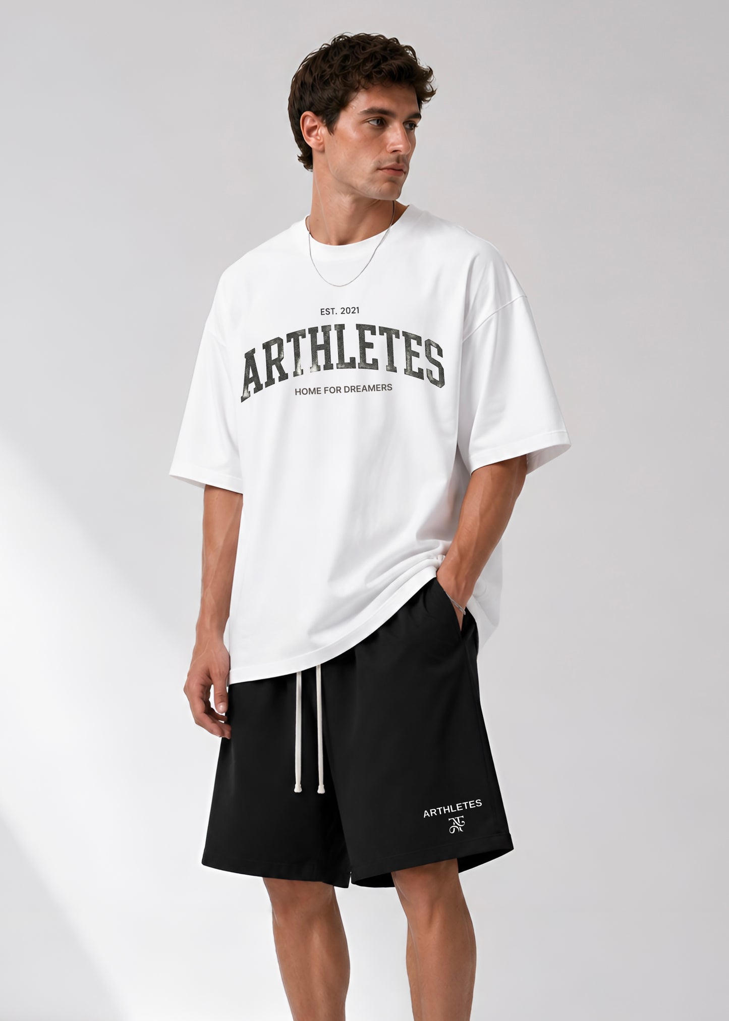 Arthletes Retro- white