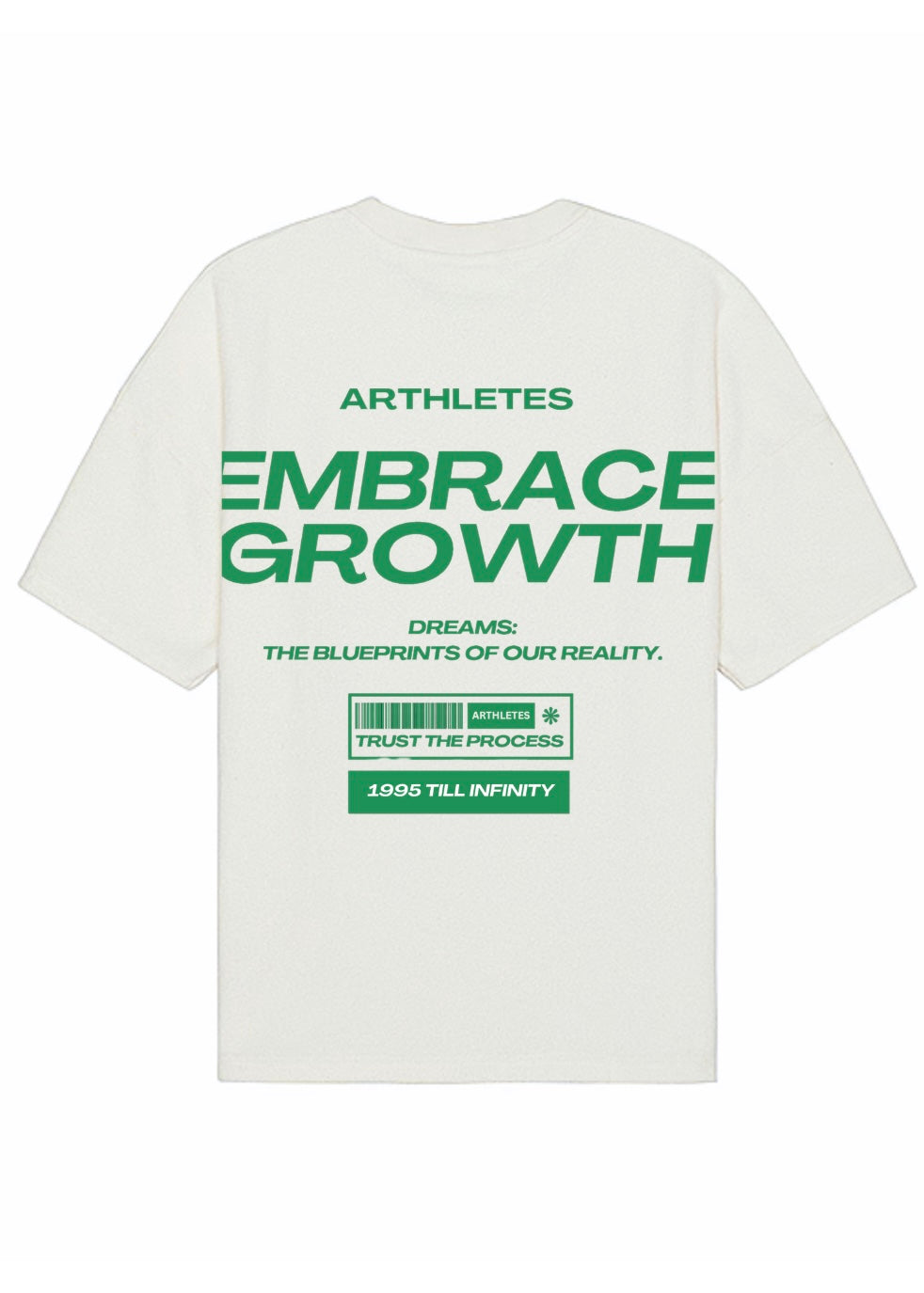 Embrace Growth- Off white