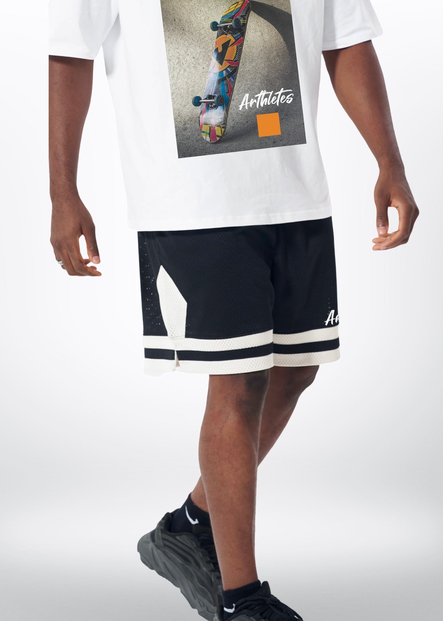 Basketball Arthletes short- Black