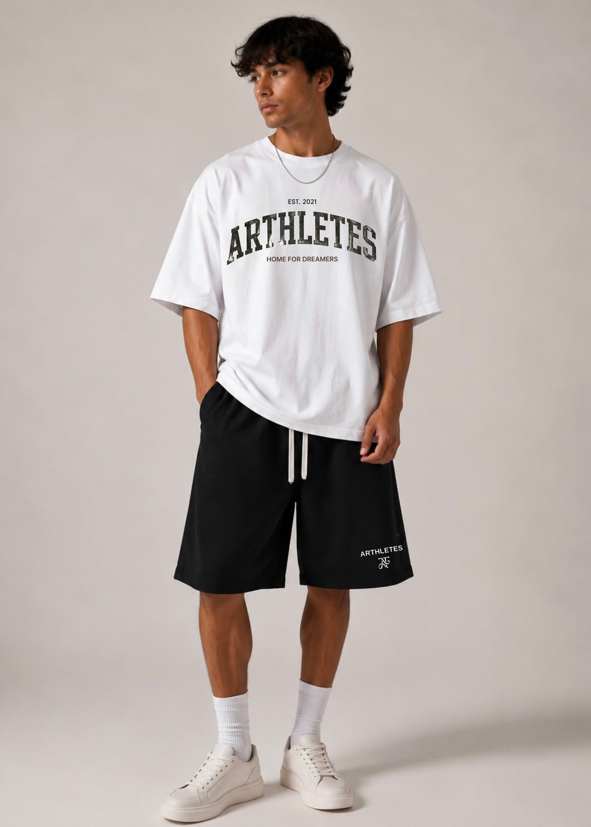 Arthletes Retro- white