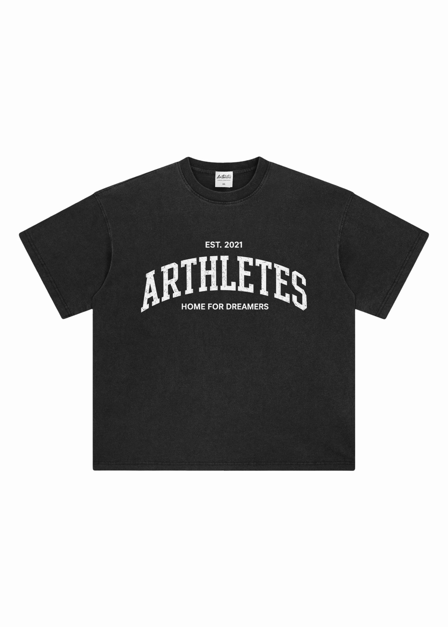 Arthletes Retro- washed black