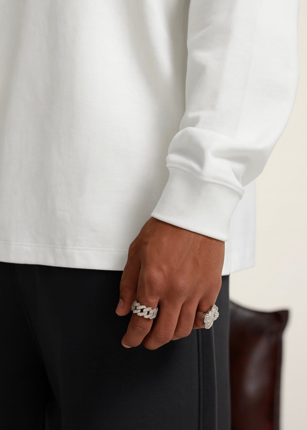 Arthletes PREMIUM long sleeves logo- off white