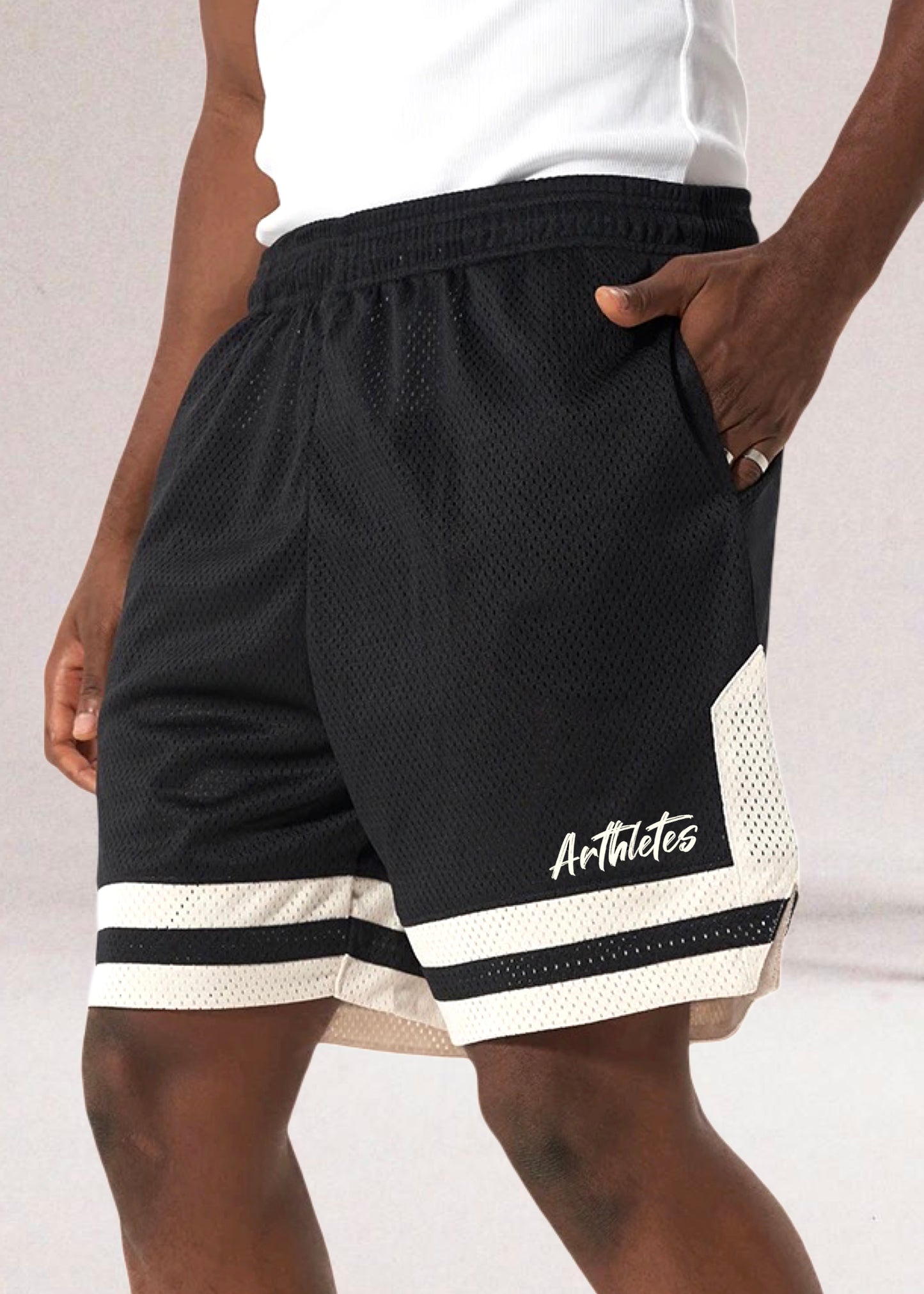 Basketball Arthletes short- Black