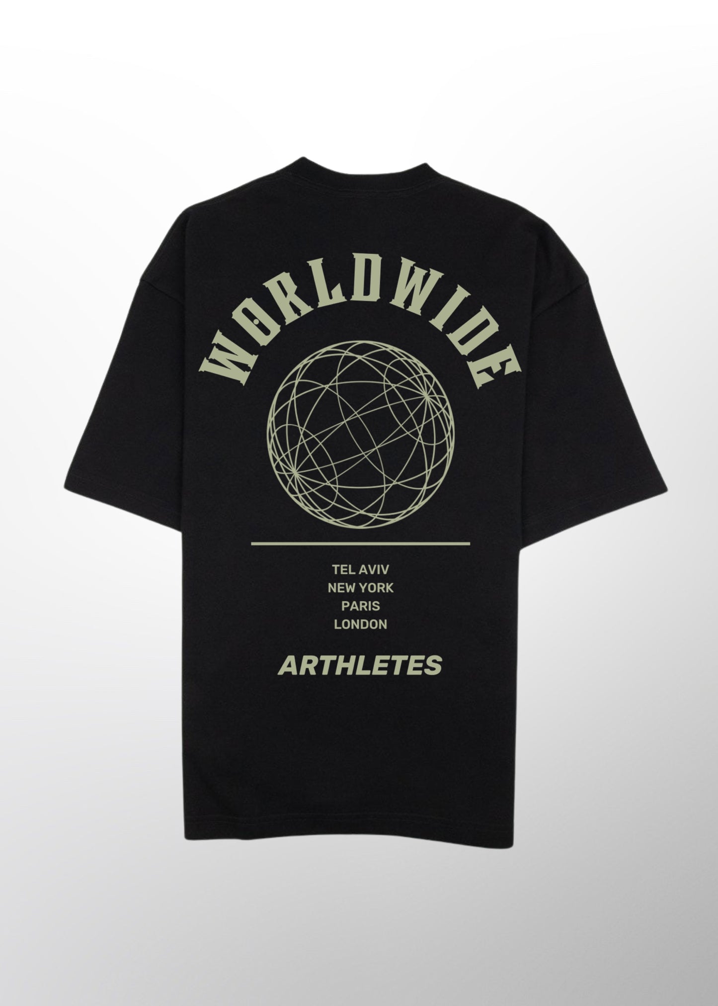 Worldwide oversize- Black