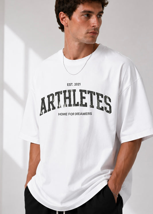 Arthletes Retro- white