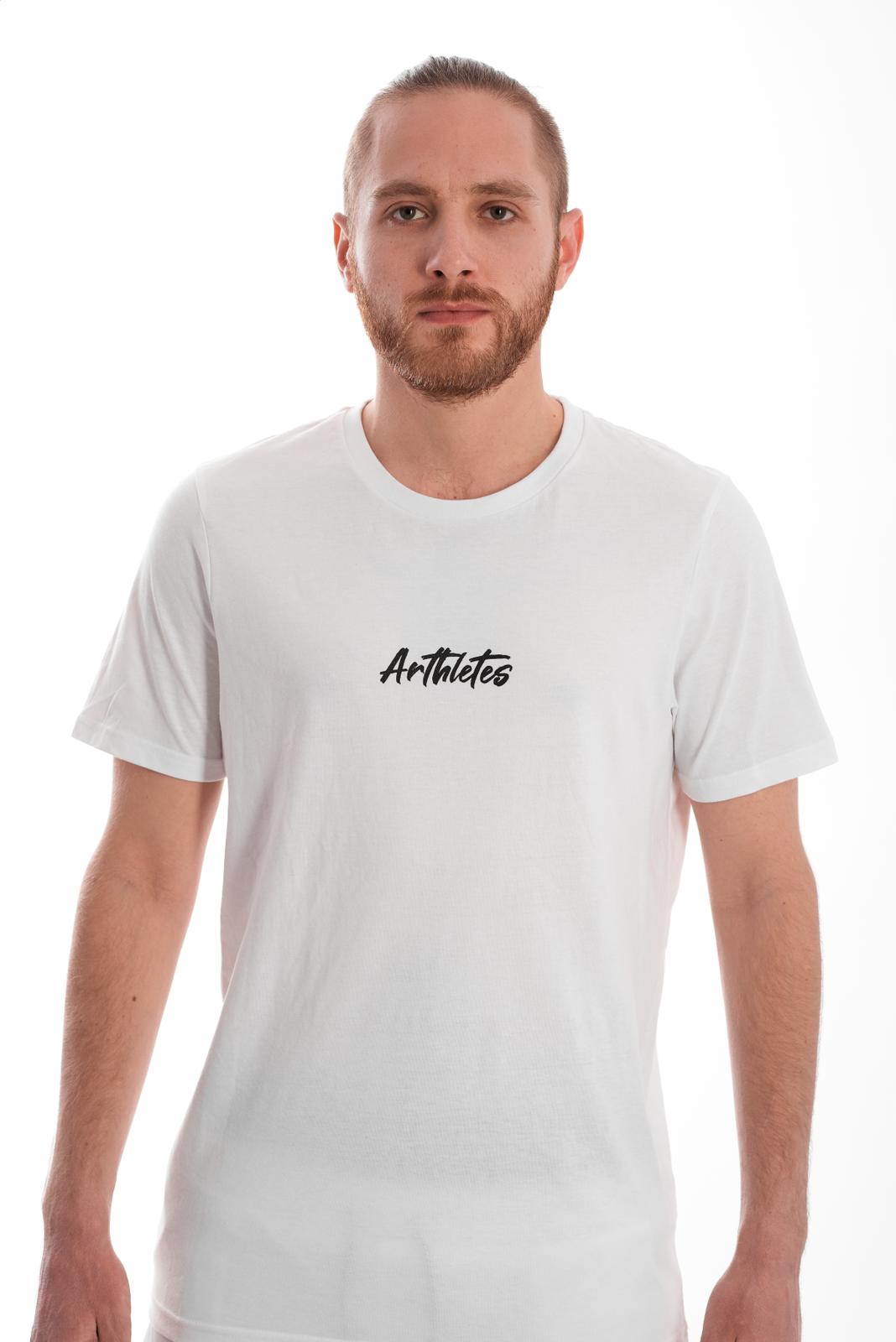 Arthletes Motto T-Shirt White