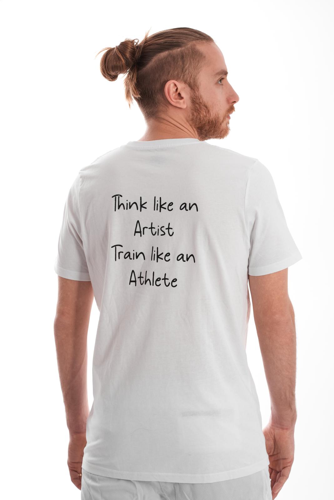 Arthletes Motto T-Shirt White