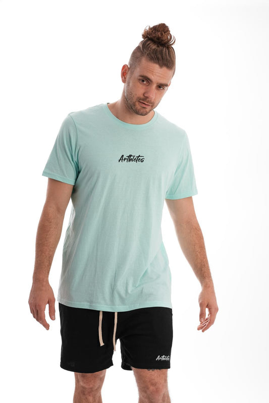 Arthletes Motto T-Shirt Turquoise