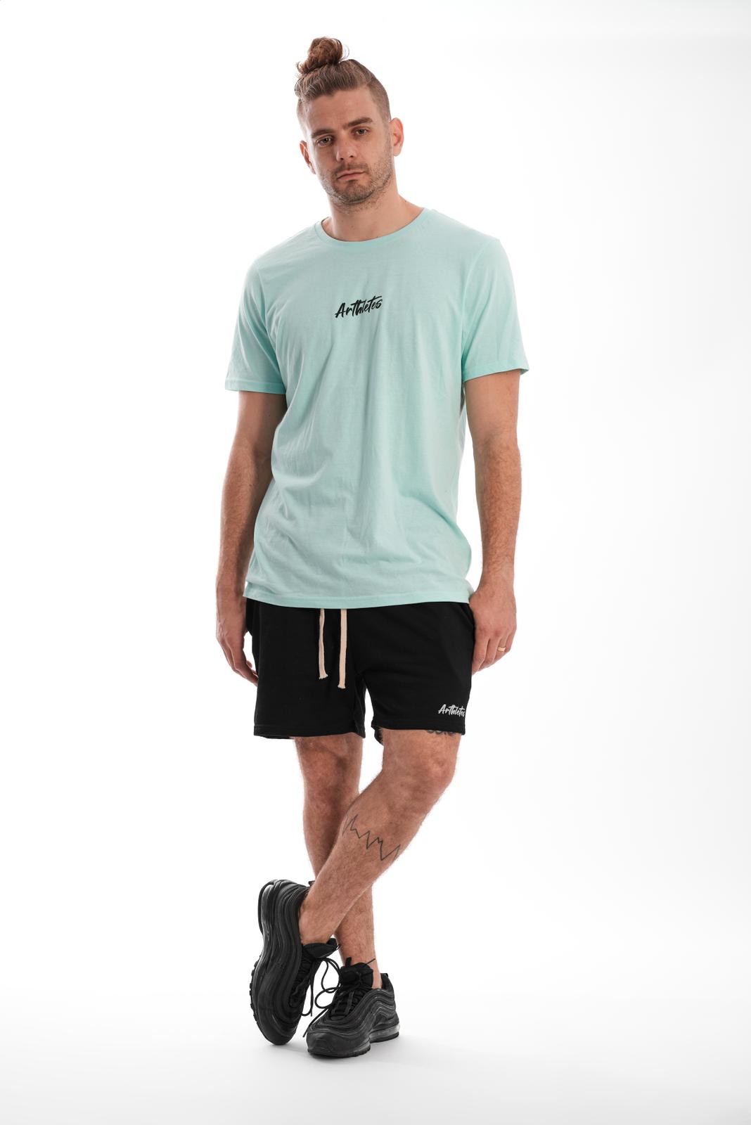 Arthletes Motto T-Shirt Turquoise