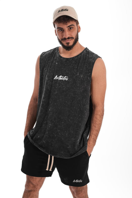 Arthletes TankTop- Wash black