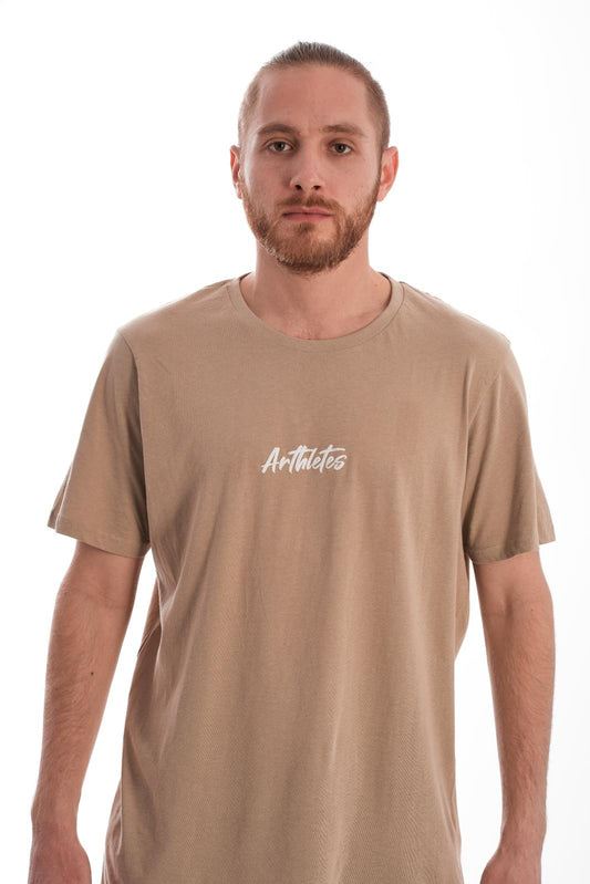 Arthletes Motto T-Shirt Khaki