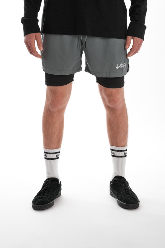 Arthletes Running short- Grey