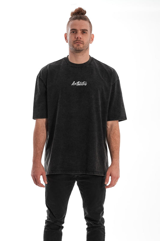 Oversize shirt - Wash Black