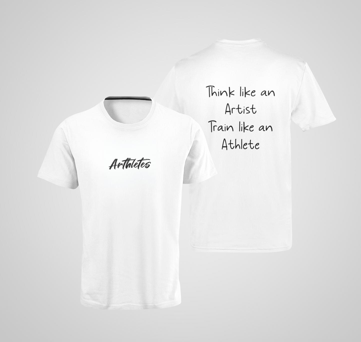 Arthletes Motto T-Shirt White