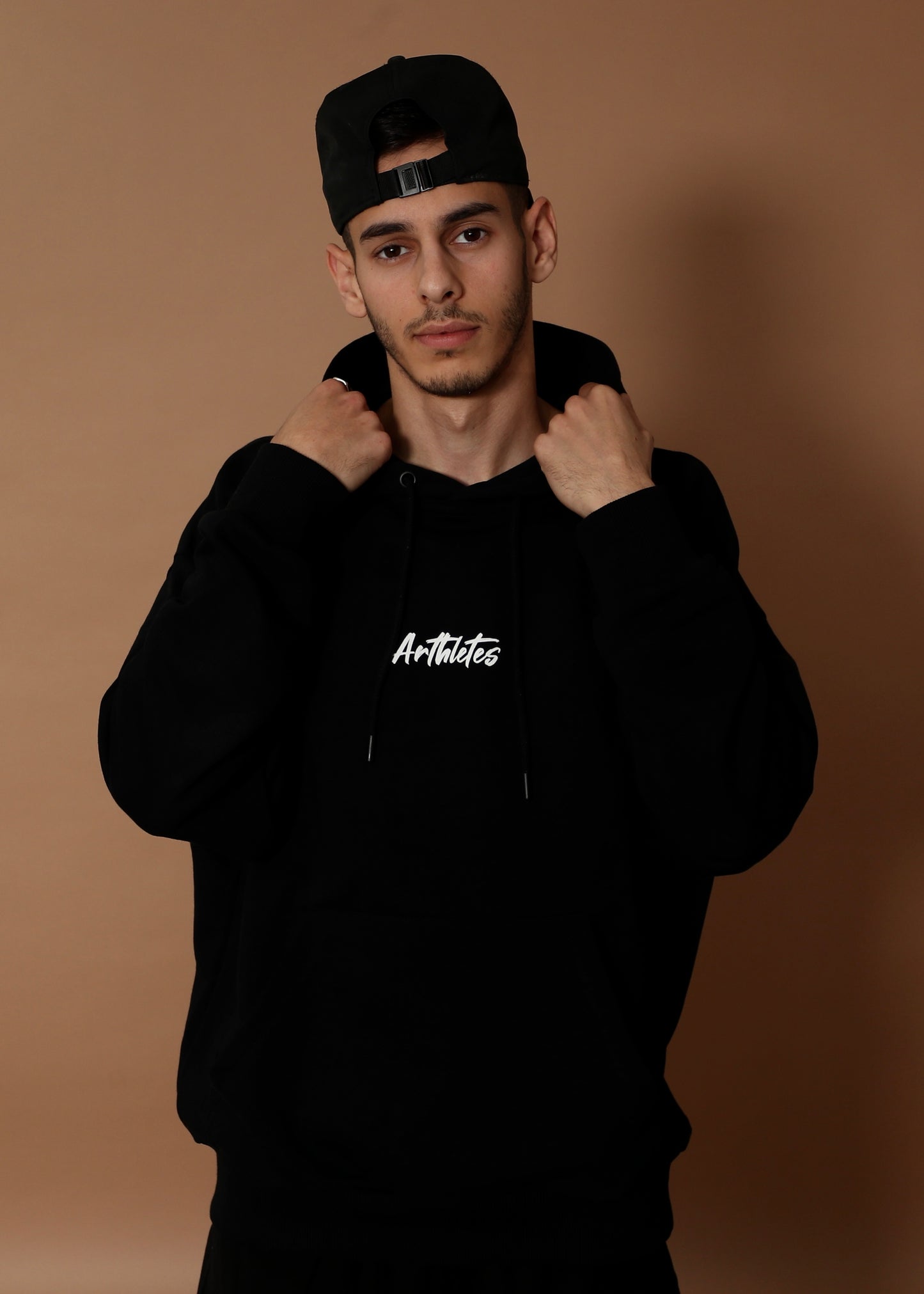 I'M WORLDWIDE oversize hoodie- black